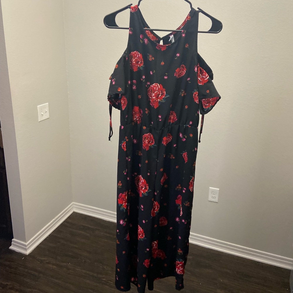 Xhilaration Floral Jumpsuit